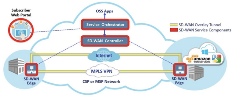 SD-WAN components